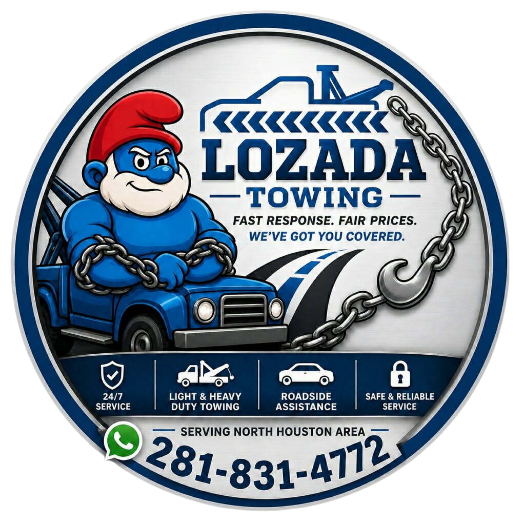 Lozada Towing Logo